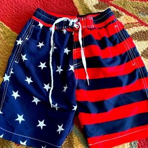Kute ‘N Koo boys swimming trunks size Large.